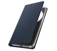 Étui pour Xiaomi 14 Ultra Clapet Porte-carte Support Vidéo Bleu nuit