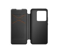 Etui pour Xiaomi 14T Clapet Porte-cartes avec Dragonne Xfm Noir