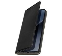 Étui pour Xiaomi 15 Clapet Portefeuille Magnétique Support Noir