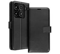 Mayaxess Étui pour Xiaomi 15 Portefeuille avec Dragonne Noir