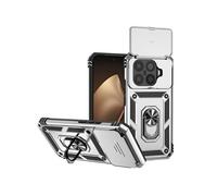 Etui pour Xiaomi 15T Pro avec support de cycle rotatif, support de voiture magnétique et couvercle de caméra coulissante compatible avec Xiaomi 15T