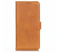 Étui pour Xiaomi 17T Pro Effet Cuir Vintage, Rangement Cartes et Support, Camel