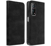 Étui pour Xiaomi Mi 10T / 10T Pro Portefeuille Support Vidéo Vintage Noir