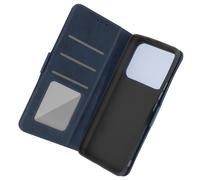 Étui pour Xiaomi Mi 11 Ultra Porte-carte Support Vidéo Languette Magnétique Bleu