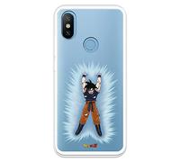 Étui pour Xiaomi MI A2 - Mi 6X officiel Dragon Ball Goku Boule d'énergie pour protéger votre téléphone. Coque pour Xiaomi en silicone souple avec licence officielle Dragon Ball