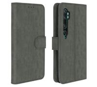 Etui pour Xiaomi Mi Note 10/Note 10 Pro Porte-cartes Fonction Support Gris