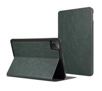 Étui pour Xiaomi Pad 7/7 Pro - Clapet Support Vidéo - Vert Foncé - Protection Antichoc - Finition Luxueuse