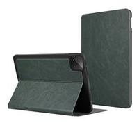 Étui pour Xiaomi Pad 7/7 Pro - Clapet Support Vidéo - Vert Foncé - Protection Antichoc - Finition Luxueuse