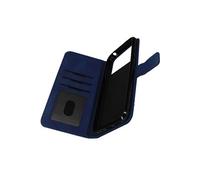 Etui pour Xiaomi Poco C40 Motif Smile Portefeuille Fonction Support Vidéo Bleu Nuit