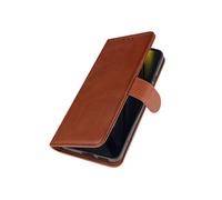Étui pour Xiaomi Poco F6 Clapet Portefeuille Support Style Vintage Marron clair