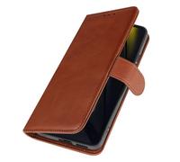 Etui pour Xiaomi Poco F6 Clapet Portefeuille Support Style Vintage Marron clair