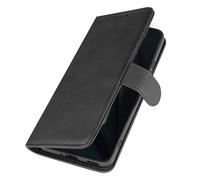 Étui pour Xiaomi Poco F6 Pro Clapet Portefeuille Support Style Vintage Noir