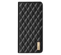 Étui Pour Xiaomi Poco F6 Pro Style Matelassé Porte Carte Support Noir