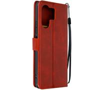Étui pour Xiaomi Poco M6 5G Dragonne Clapet Support Portefeuille Bordeaux