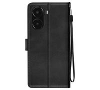 Avizar Étui pour Xiaomi Poco X7 Pro Dragonne Clapet Support Portefeuille Noir