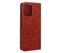Etui pour Xiaomi Redmi 12 Portefeuille Motif prisme Collection Geo rouge