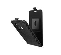 Étui pour Xiaomi Redmi 12C clapet vertical magnétique porte-carte Noir
