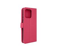 Etui pour Xiaomi Redmi 12Cavec Support Vidéo et Portefeuille rose