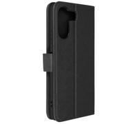 Étui pour Xiaomi Redmi 13C - AVIZAR - Chesterfield - Portefeuille et Support Vidéo - Noir