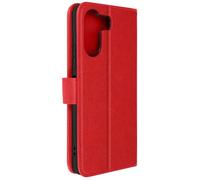 Étui pour Xiaomi Redmi 13C - AVIZAR - Portefeuille et Support Vidéo - Rouge