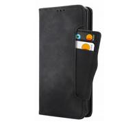 Étui pour Xiaomi Redmi 17C 5G avec Porte-Cartes Amovible et Support Vidéo Noir