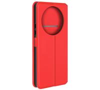 Étui pour Xiaomi Redmi A3 Clapet Porte-cartes et Support Vidéo Rouge