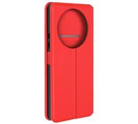 Étui pour Xiaomi Redmi A3 Clapet Porte-cartes et Support Vidéo Rouge