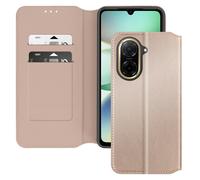 Étui pour Xiaomi Redmi A5 Clapet Porte-Cartes et Support Vidéo Dorée