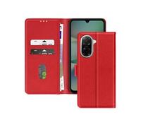 Etui pour Xiaomi Redmi A5 Clapet Portefeuille et Support Vidéo Rouge