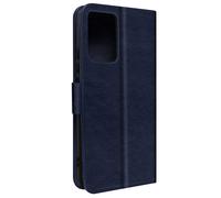 Étui pour Xiaomi Redmi Note 12 4G clapet porte-carte support vidéo Bleu
