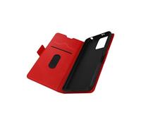 Etui pour Xiaomi Redmi Note 12 4G et 5G Double Languette Magnétique rouge