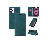 Etui pour Xiaomi Redmi Note 12 ProPlus RFID Blocking Flip Book Pliant Wallet Cuir avec porte-carte et couvercle de la kickstand compatible avec