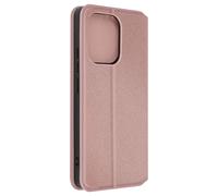 Etui pour Xiaomi Redmi Note 13 4G Porte-carte Support Vidéo Rose Champagne
