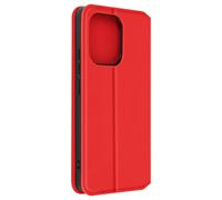 Etui pour Xiaomi Redmi Note 13 4G Porte-carte Support Vidéo Rouge