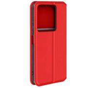 Étui pour Xiaomi Redmi Note 13 5G - AVIZAR - Rouge - Porte-carte Support Vidéo