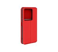 Etui pour Xiaomi Redmi Note 13 5G Porte-carte Support Vidéo Rouge