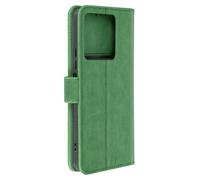 Avizar Étui pour Xiaomi Redmi Note 13 5G Portefeuille et Support Vidéo Vert