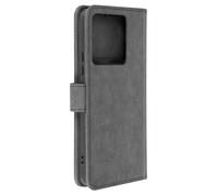 Etui pour Xiaomi Redmi Note 13 Pro 5G Portefeuille et Support Vidéo Gris