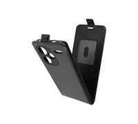 Étui pour Xiaomi Redmi Note 13 Pro Plus Clapet Vertical avec Porte-carte Noir