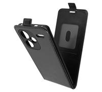 Étui pour Xiaomi Redmi Note 13 Pro Plus Clapet Vertical avec Porte-carte Noir