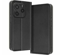 Avizar, étui pour Xiaomi Redmi Note 14 5G Porte-carte Smart Collection, noir