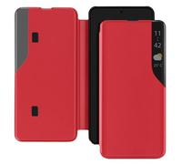 Étui pour Xiaomi Redmi Note 14 5G Clapet Support Vidéo Rouge