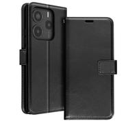 Étui pour Xiaomi Redmi Note 14 5G Portefeuille avec Dragonne Mayaxess Noir
