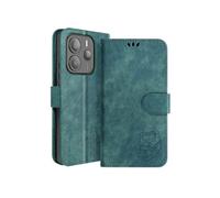Etui pour Xiaomi Redmi Note 14 5G Portefeuille Support Vidéo Vert