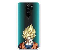 Étui pour Xiaomi Redmi Note 8 Pro officiel Dragon Ball Goku Super Saiyan pour protéger votre téléphone. Coque pour Xiaomi en silicone souple avec licence officielle Dragon Ball