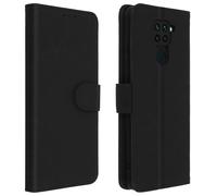 Étui Xiaomi Redmi Note 9 Housse Intégrale Porte-carte Fonction Support noir