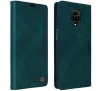 Étui pour Xiaomi Redmi Note 9S / 9 Pro / 9 Pro Max Vintage Porte-carte Support Bleu canard