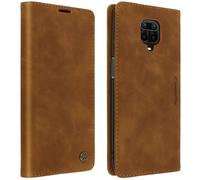 Étui pour Xiaomi Redmi Note 9S / 9 Pro / 9 Pro Max Vintage Porte-carte Support CaseMe Camel