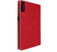 Avizar Étui pour Xiaomi Redmi Pad SE Portefeuille Multi-compartiments Rouge