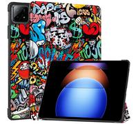 Lobwerk Étui de Protection Fin pour Tablette Xiaomi Pad 6S Pro 2024 12,4" - avec Fonction Support et Fonction Veille/réveil Automatique